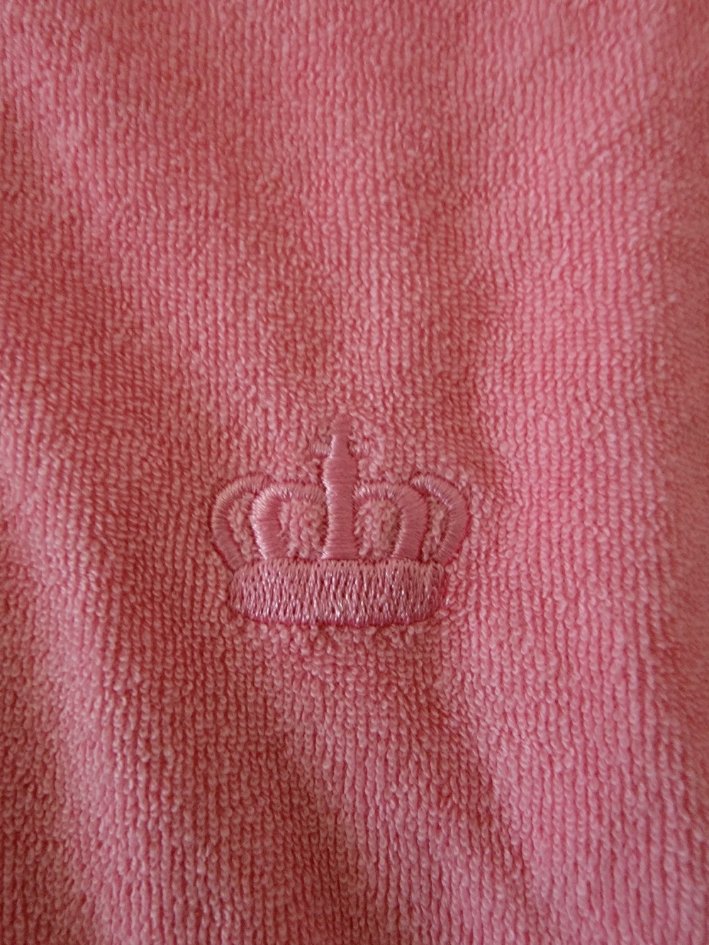 Juicy Couture Barbie Pink Cropped Terrycloth Tee Size XXL BNWT! - Picture 4 of 4